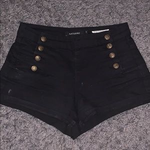 BlackHeart- High Rise Shorts